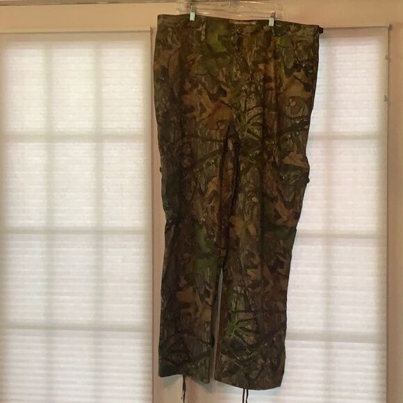 Mossy Oak Russell Outdoors Cargo Camo Pants XL 39 - 44 Inch Waist 33 Inseam - Picture 1 of 5